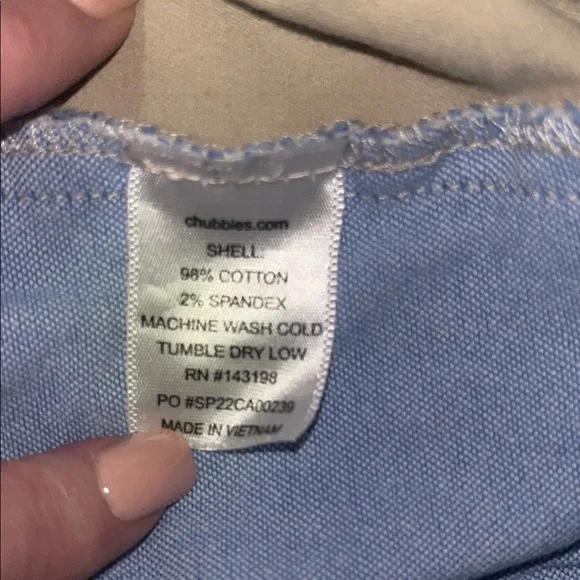 Chubbies Classic Tan RegularFit Shorts Size 34 - Picture 7 of 8